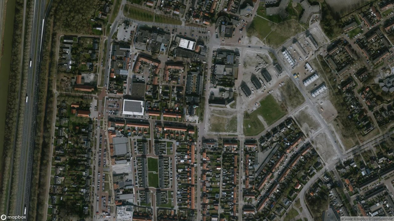 Satellietfoto 1771AR Wieringerwerf