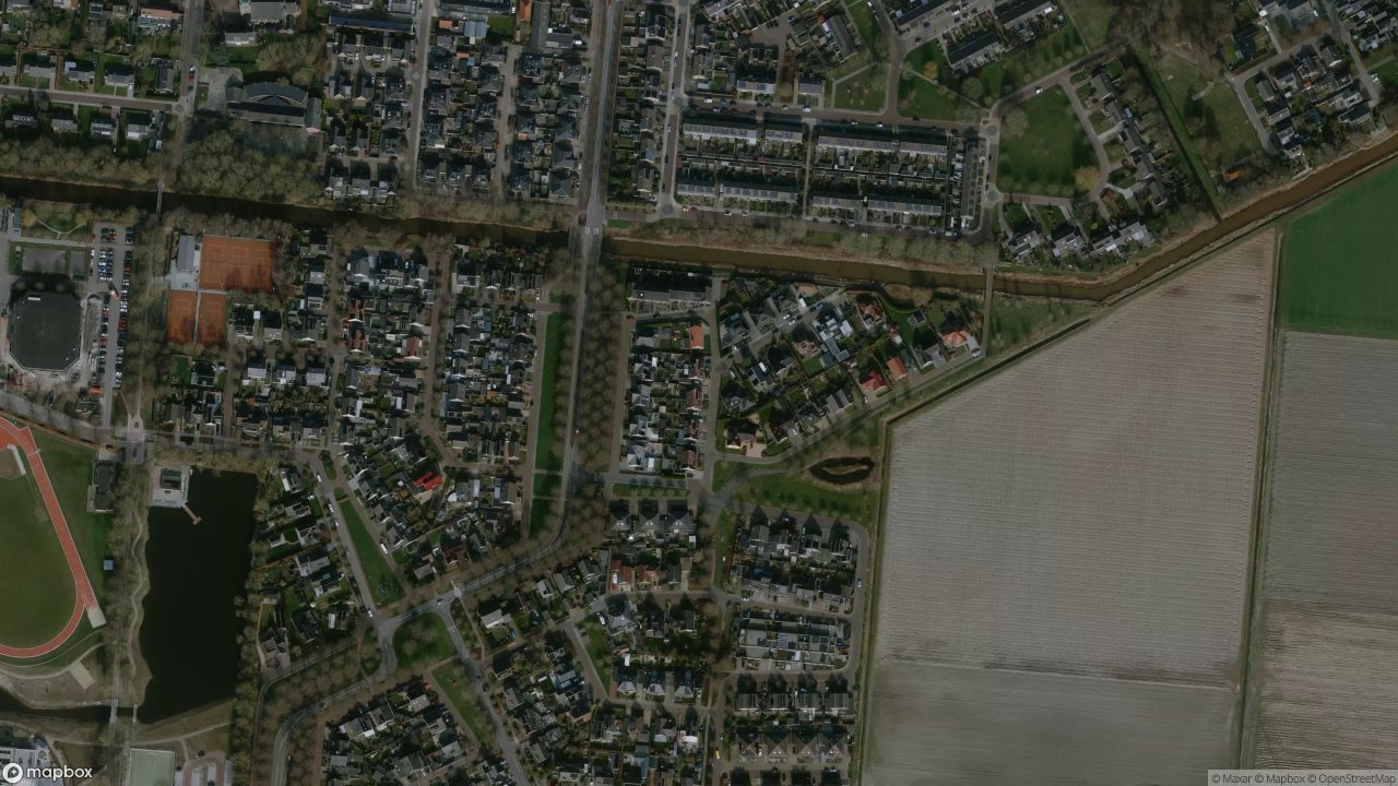 Satellietfoto 1771DA Wieringerwerf