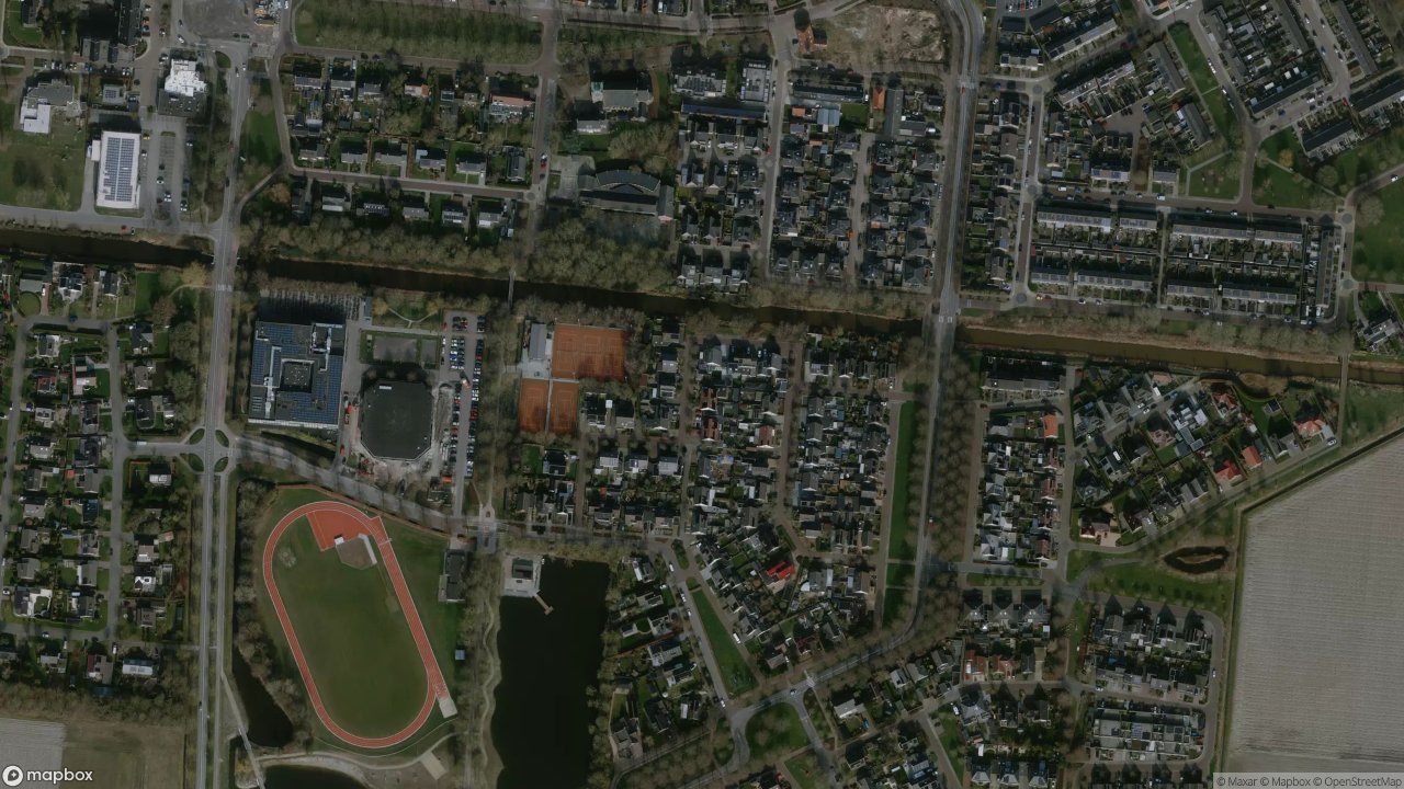 Satellietfoto 1771PE Wieringerwerf