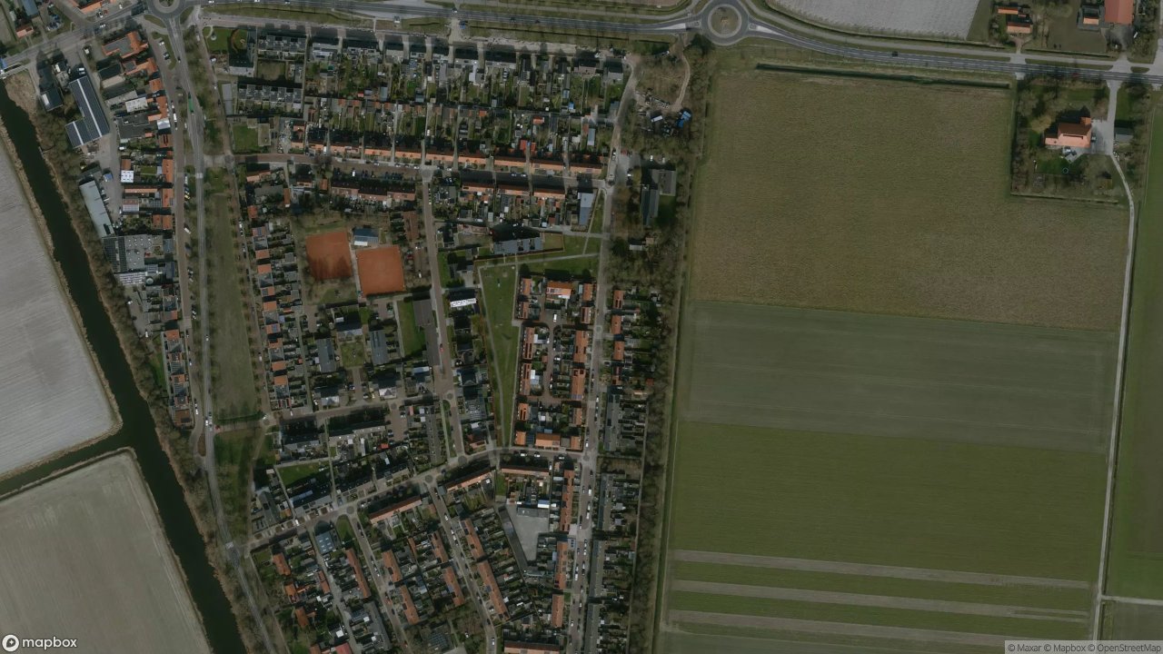 Satellietfoto 1774AL Slootdorp