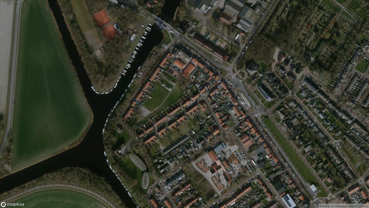Satellietfoto 1775AD Middenmeer