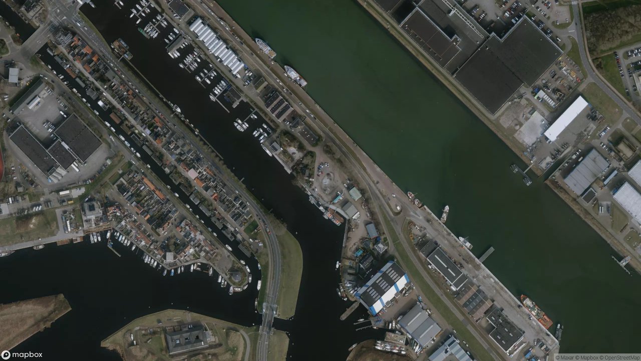 Satellietfoto 1781AE Den Helder
