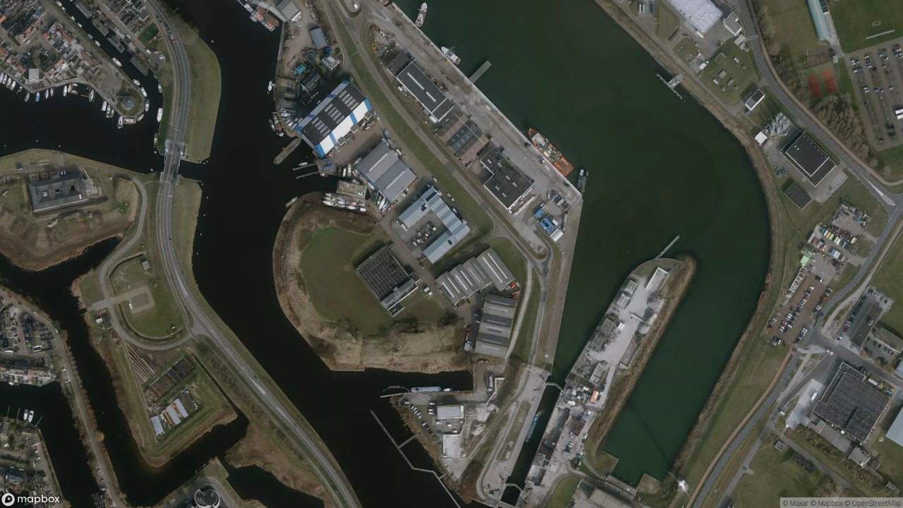Satellietfoto 1781AL Den Helder