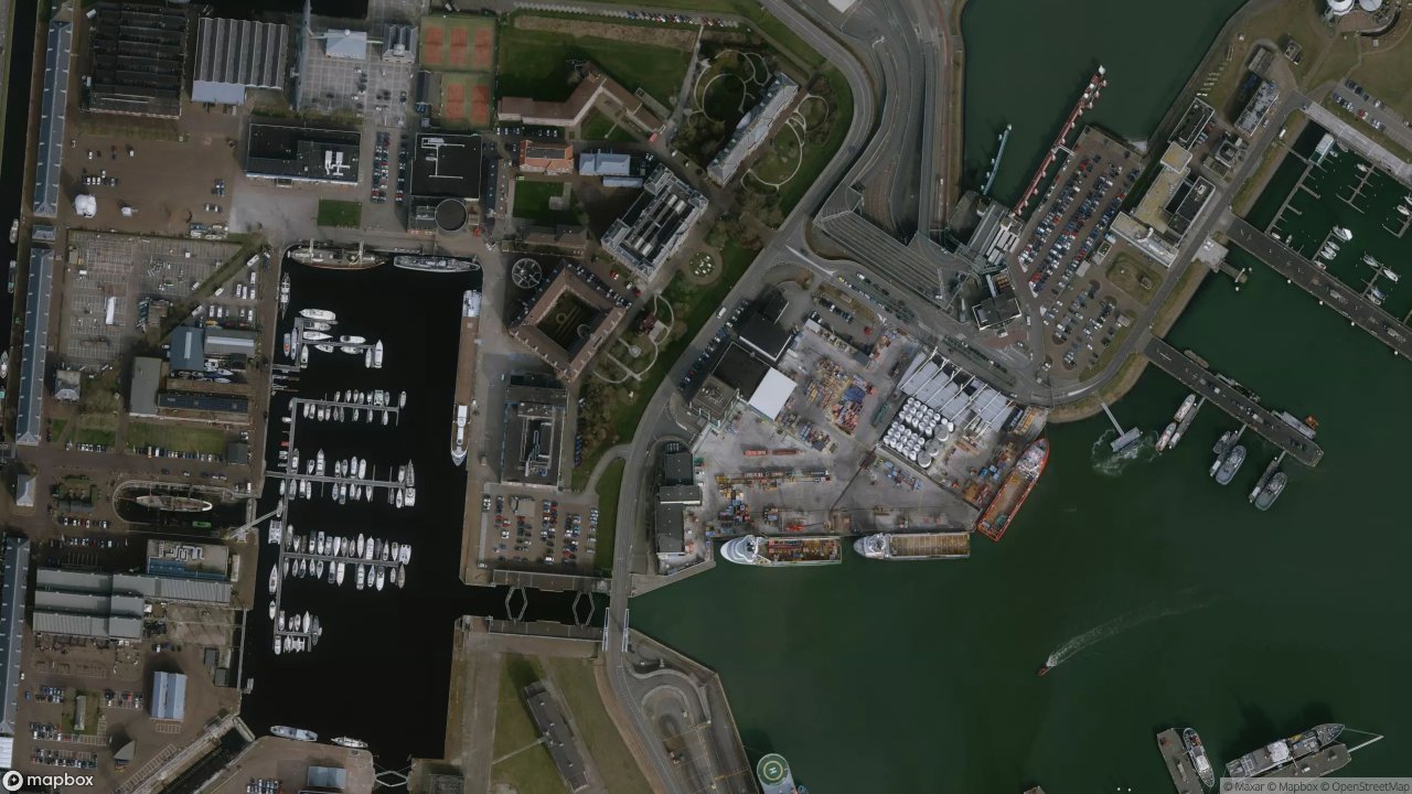 Satellietfoto 1781AM Den Helder