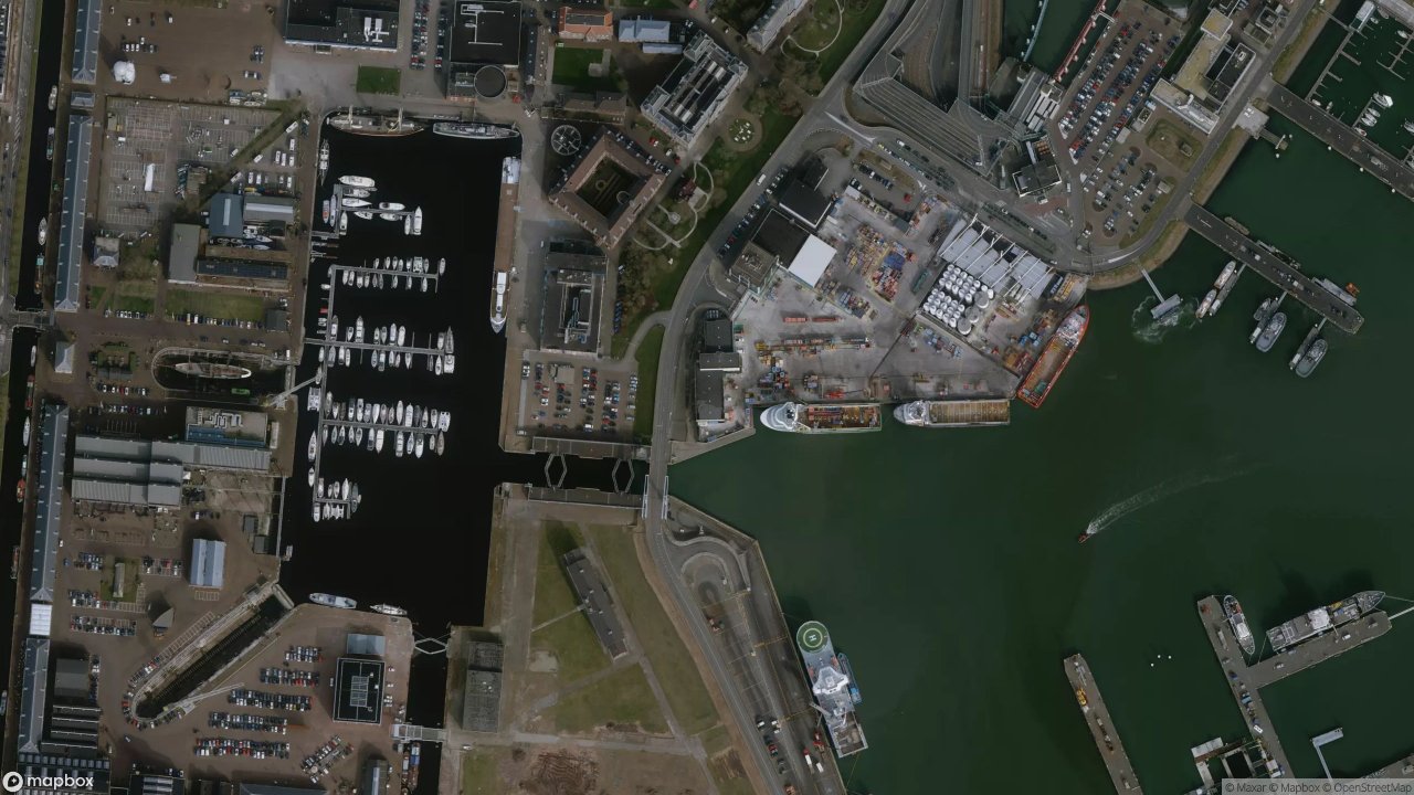 Satellietfoto 1781AR Den Helder