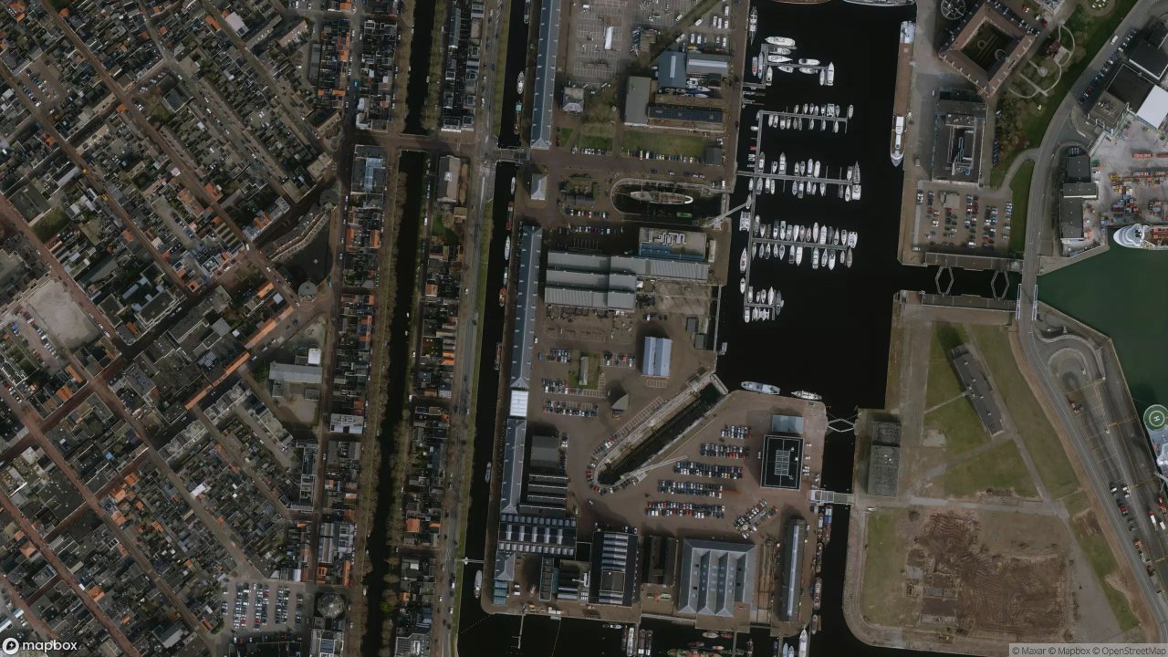 Satellietfoto 1781AS Den Helder