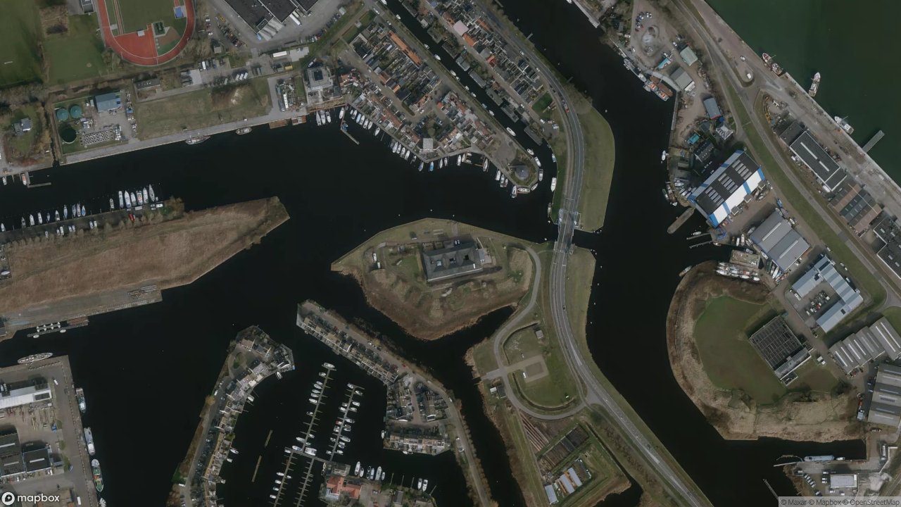 Satellietfoto 1785PB Den Helder