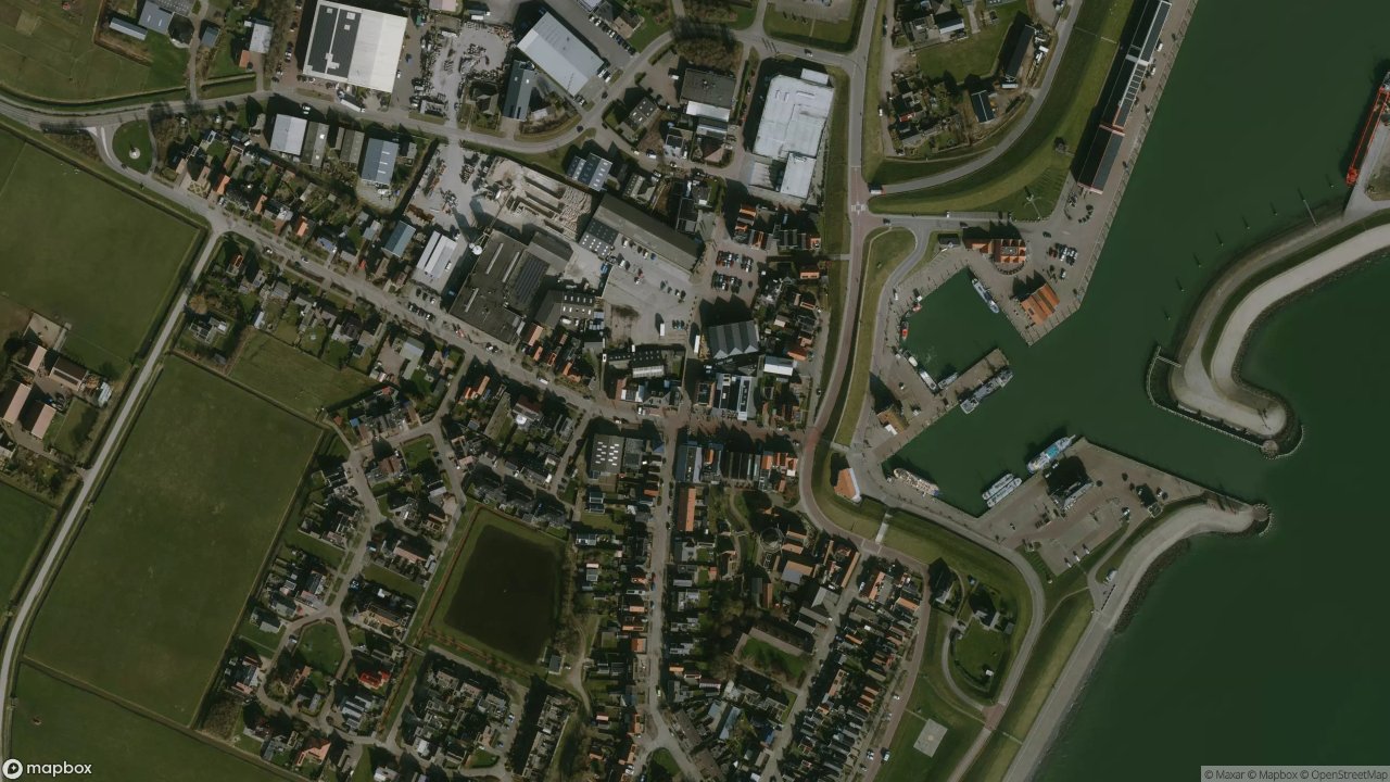 Satellietfoto 1792AB Oudeschild