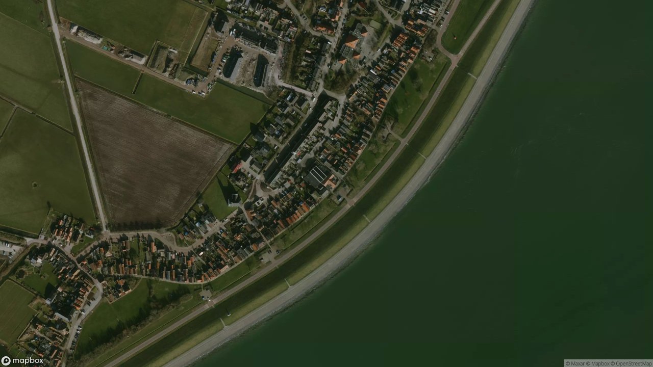 Satellietfoto 1792AK Oudeschild