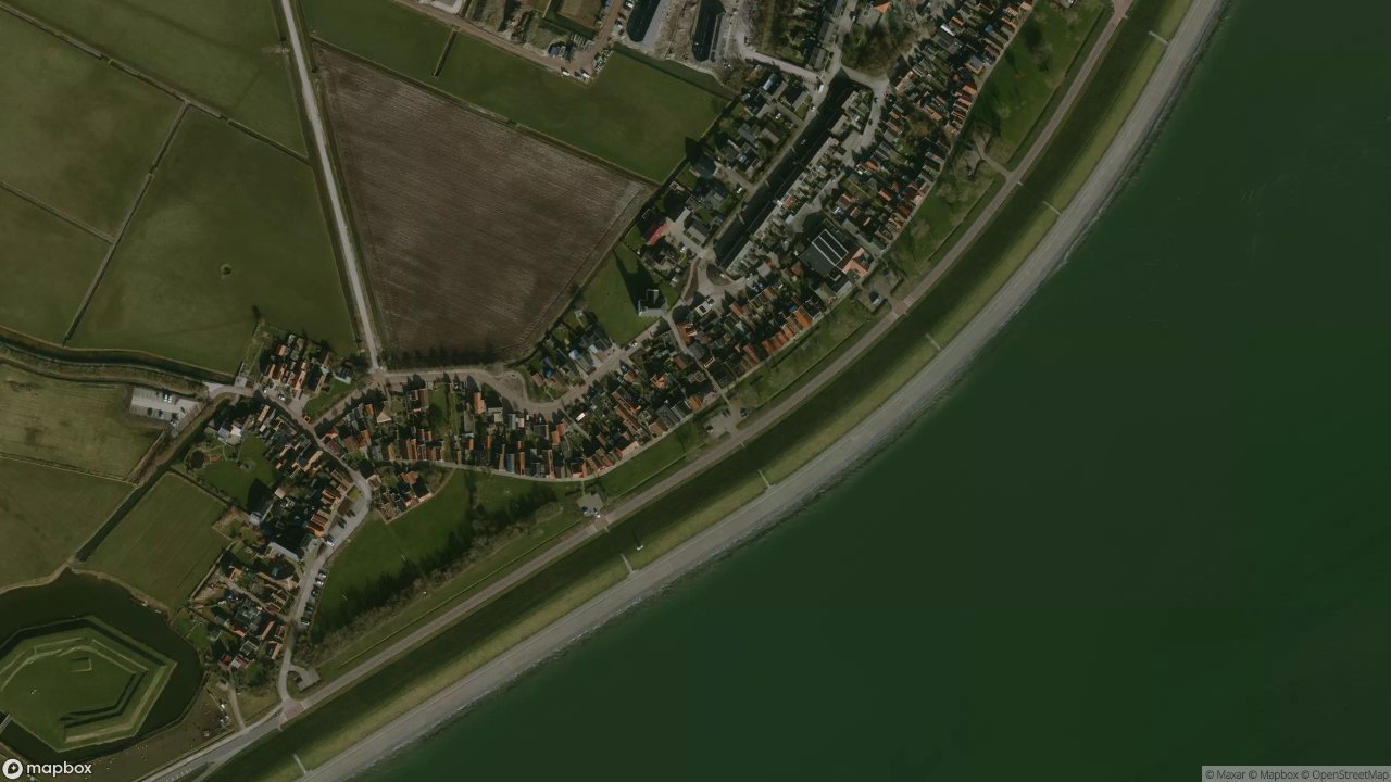 Satellietfoto 1792AL Oudeschild