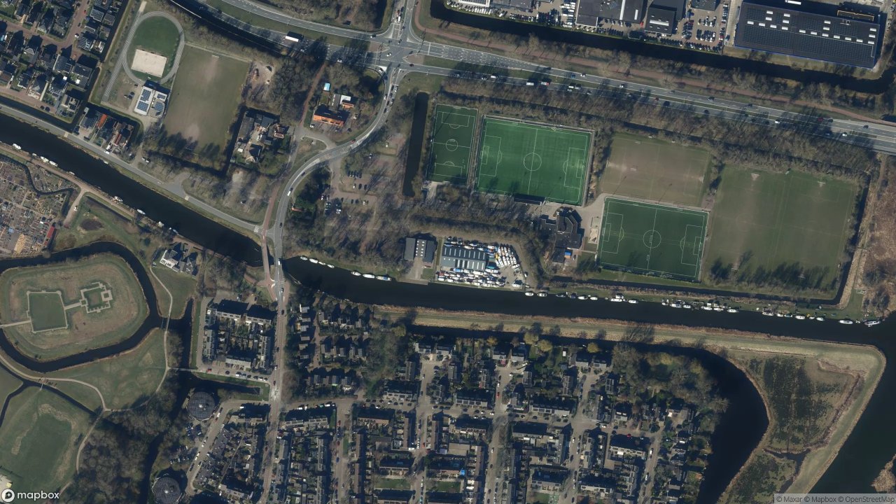 Satellietfoto 1822AA Alkmaar