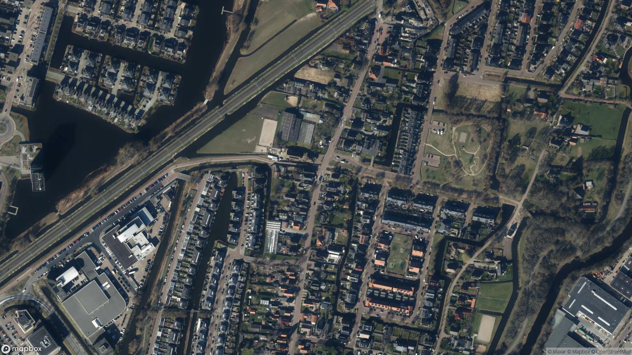 Satellietfoto 1822AE Alkmaar