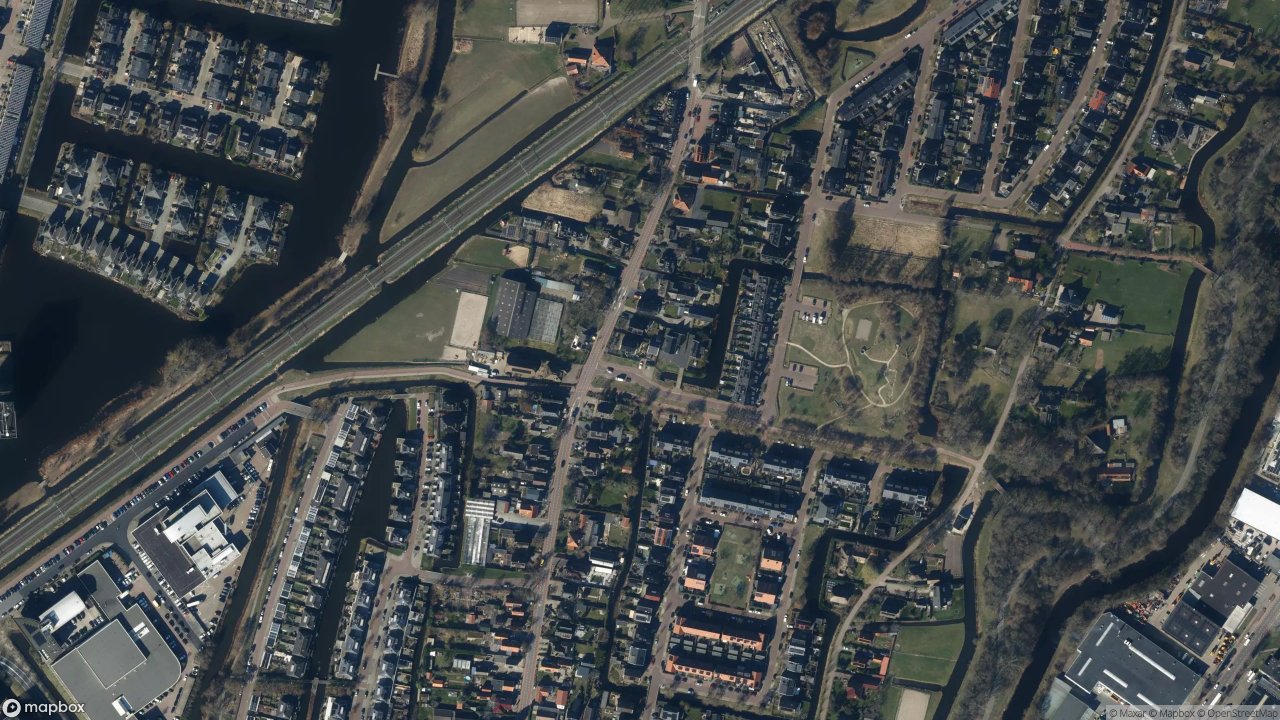 Satellietfoto 1822AL Alkmaar