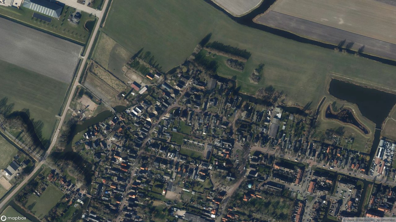 Satellietfoto 1834AE Sint Pancras