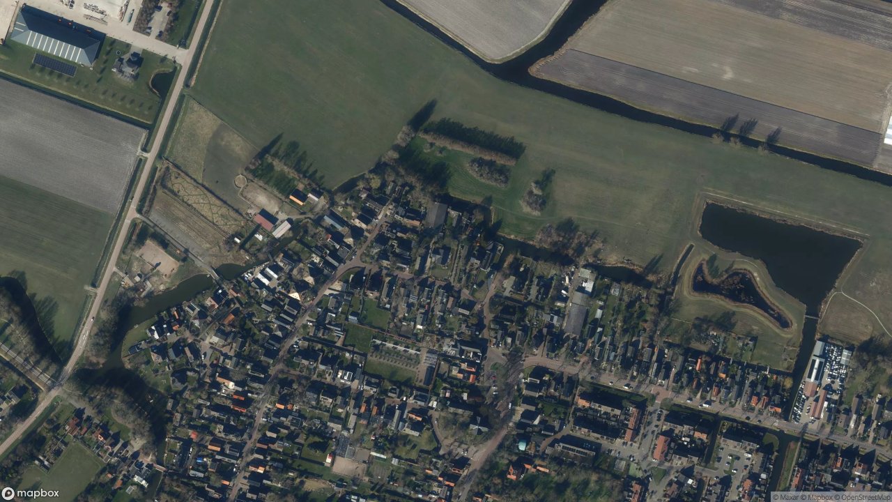 Satellietfoto 1834AG Sint Pancras