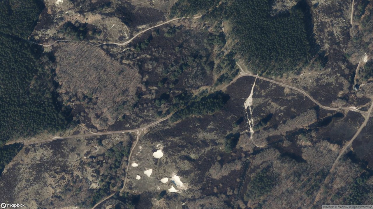 Satellietfoto 1861GW Bergen (NH)