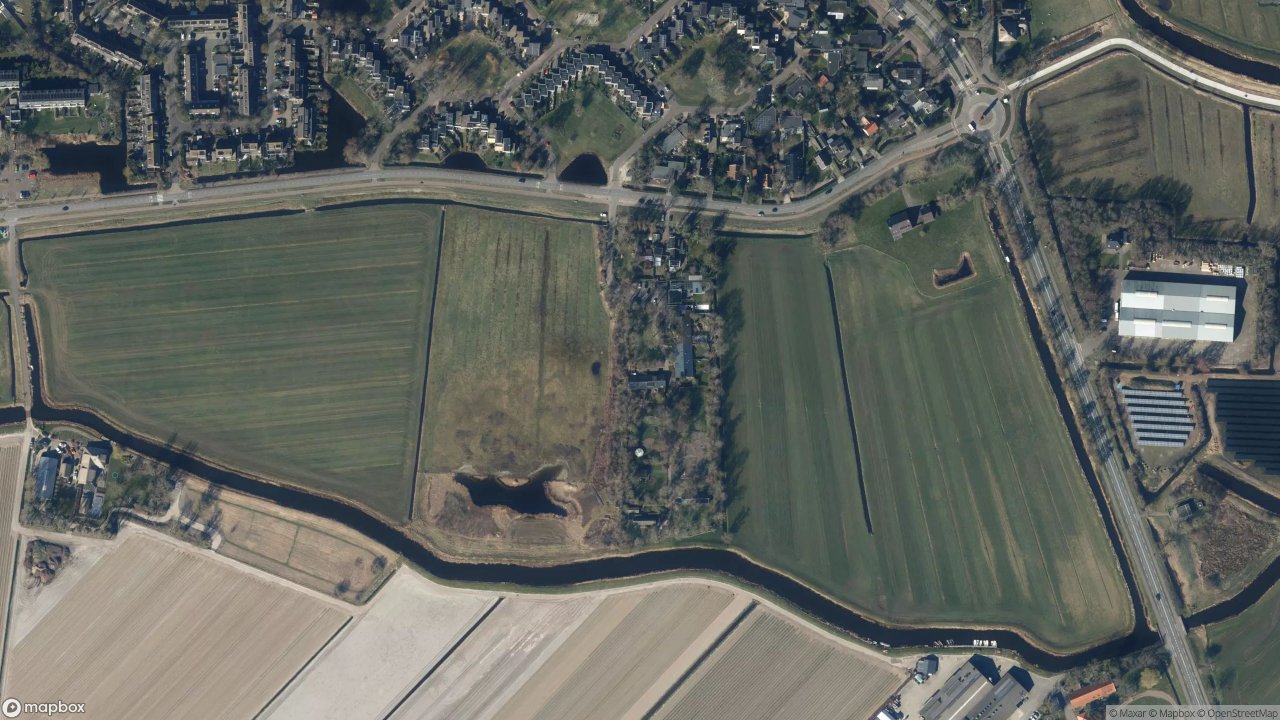 Satellietfoto 1861MK Bergen (NH)