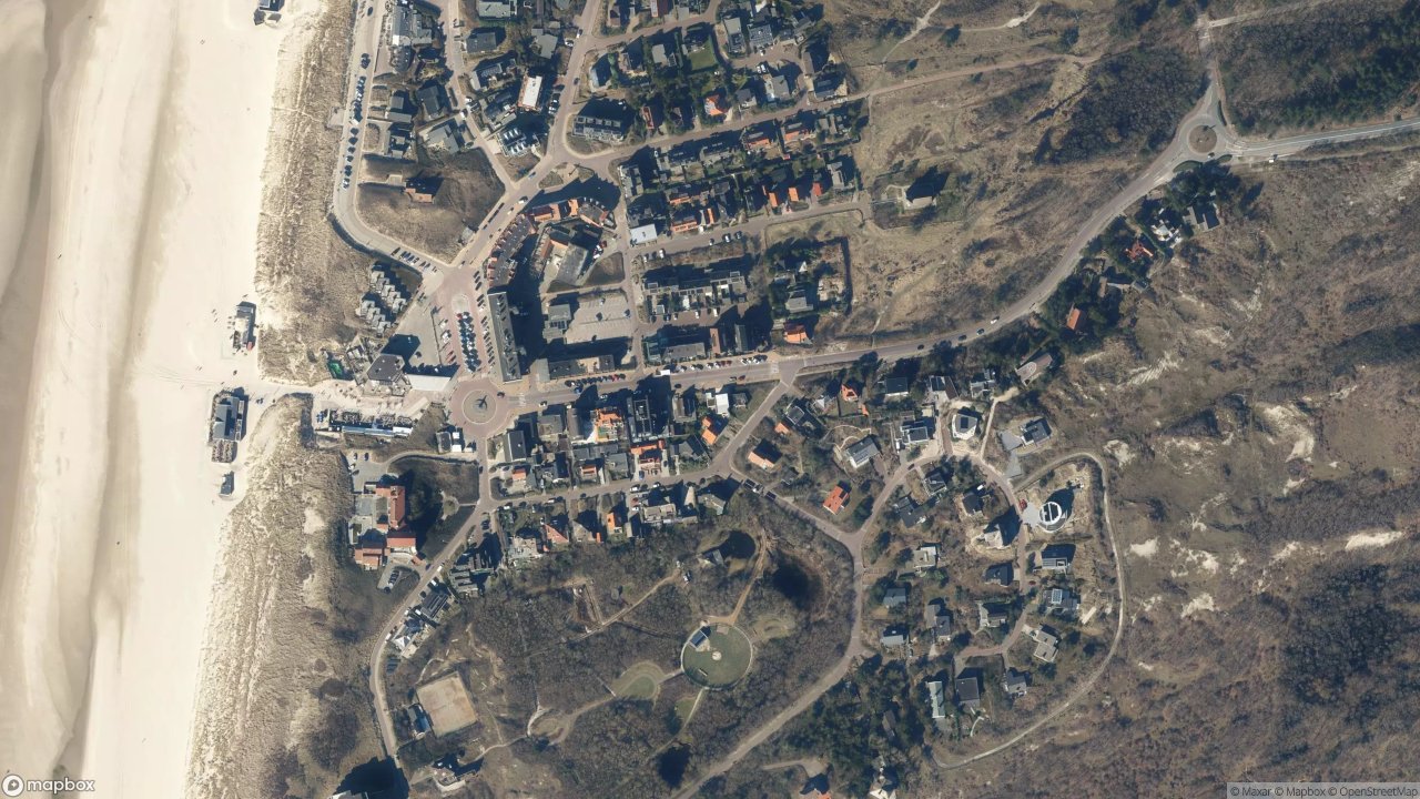 Satellietfoto 1865AB Bergen aan Zee