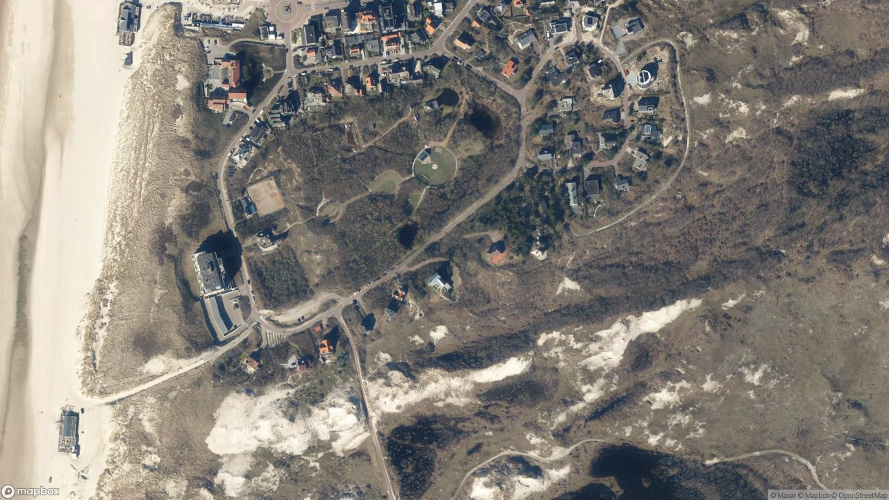 Satellietfoto 1865AE Bergen aan Zee