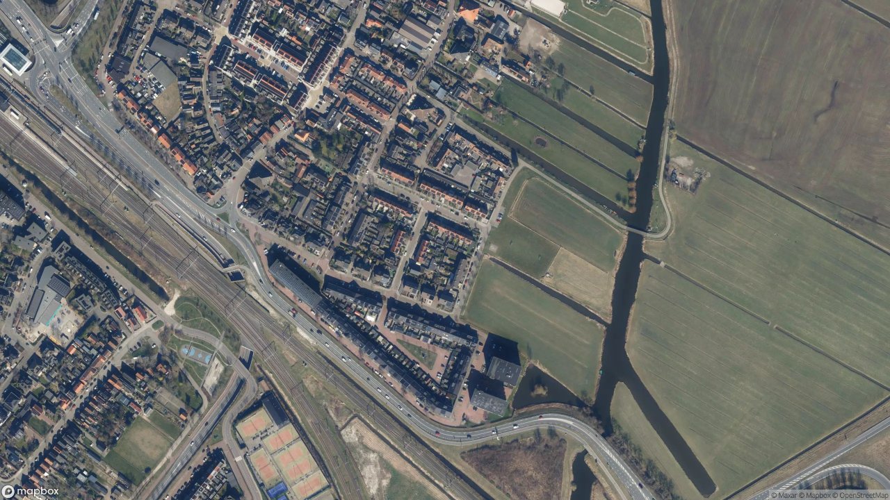 Satellietfoto 1911AD Uitgeest