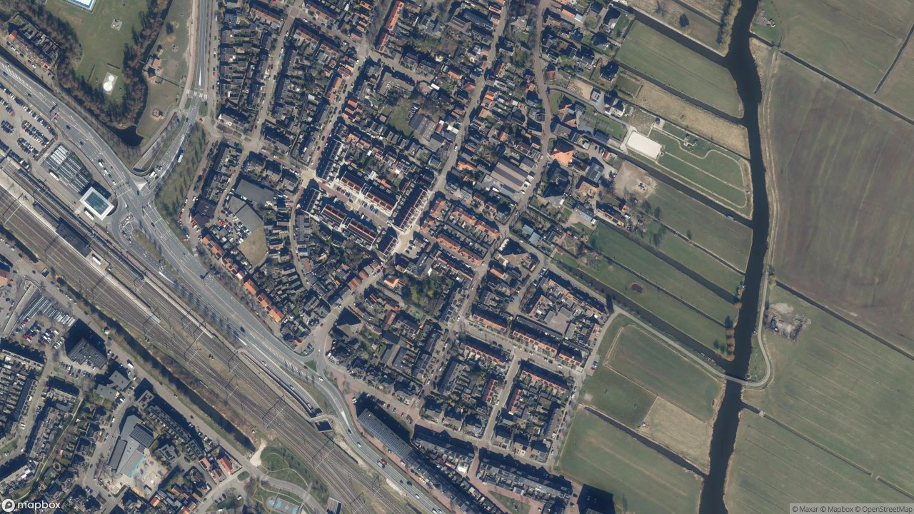Satellietfoto 1911AM Uitgeest
