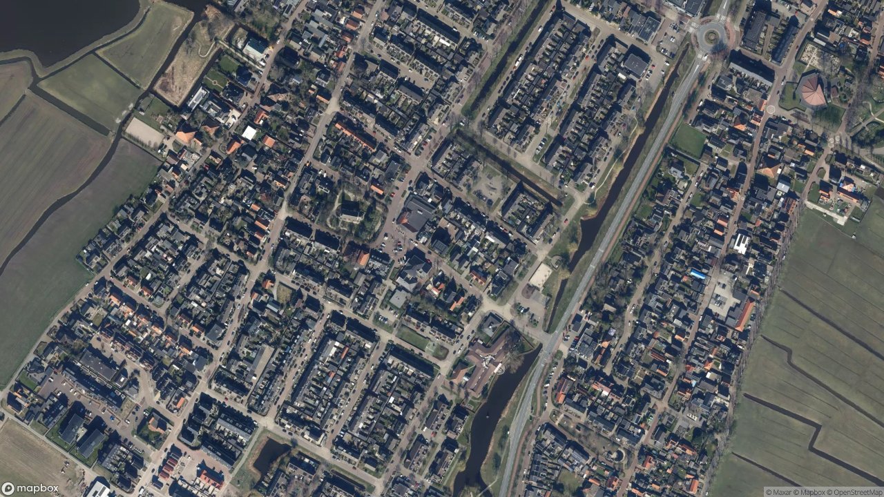 Satellietfoto 1921AA Akersloot