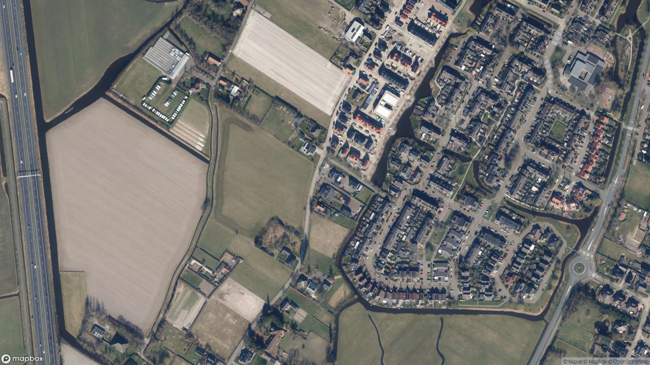 Satellietfoto 1921AH Akersloot