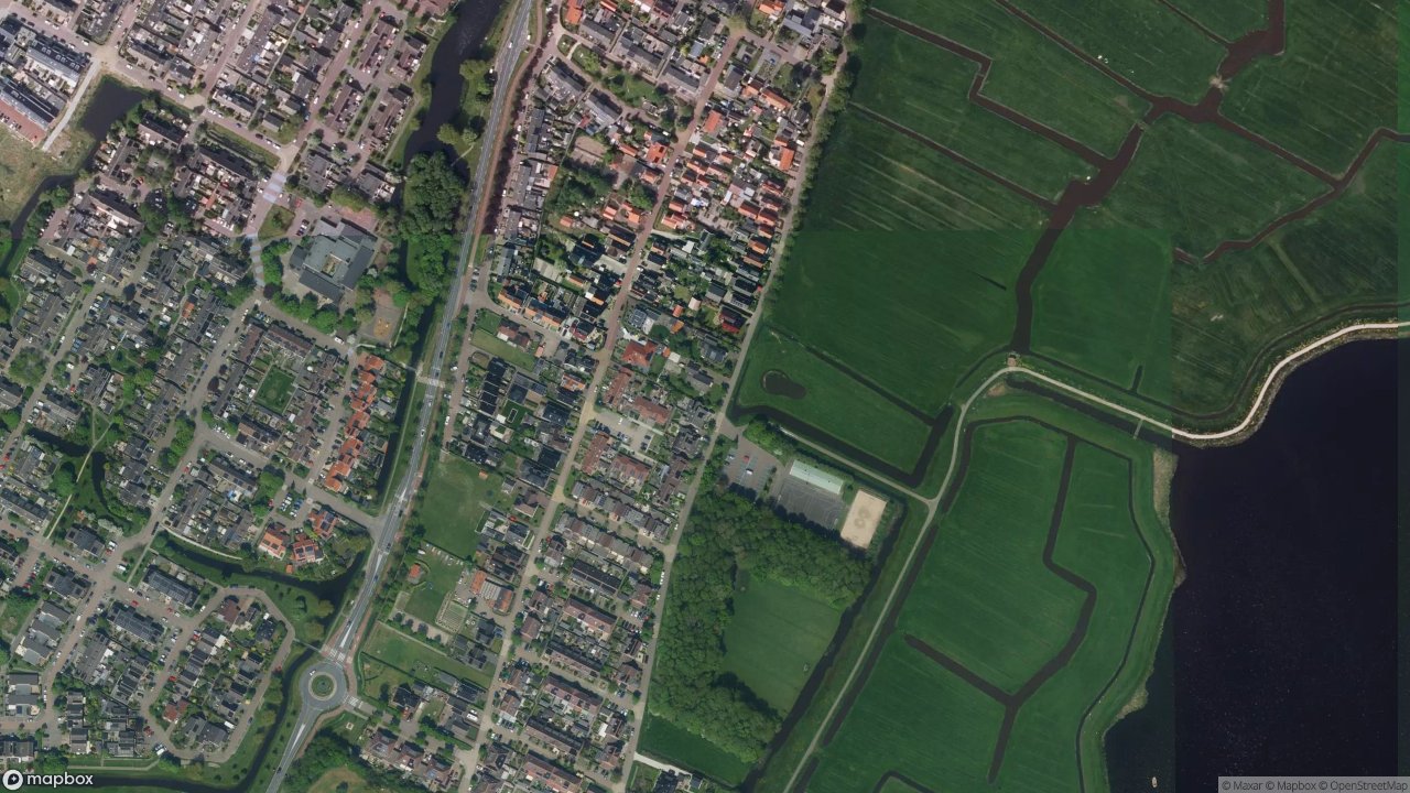 Satellietfoto 1921AR Akersloot