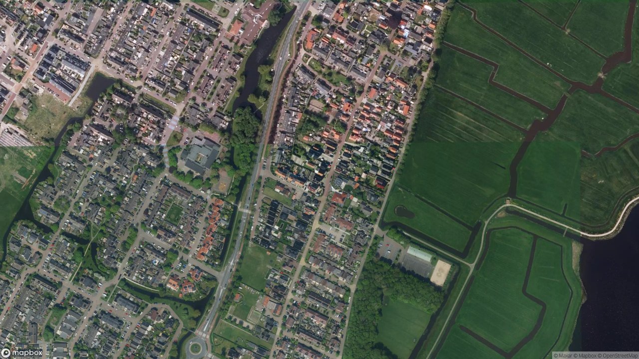 Satellietfoto 1921AT Akersloot