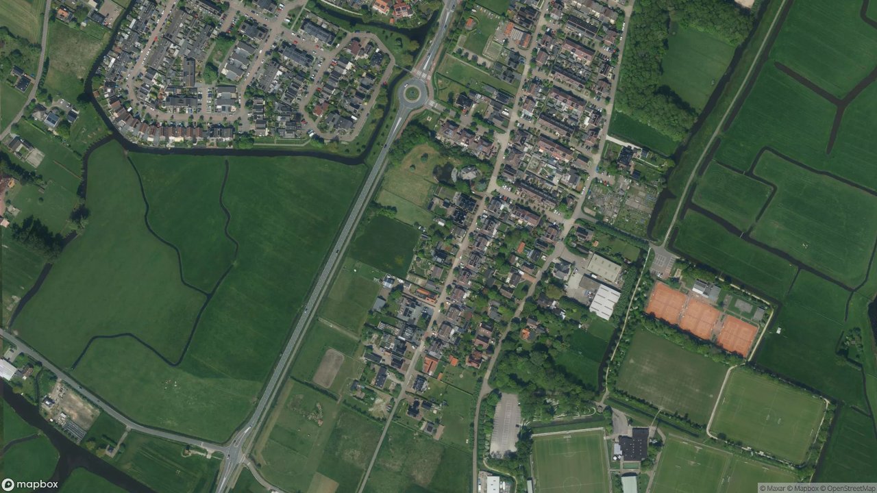 Satellietfoto 1921AV Akersloot