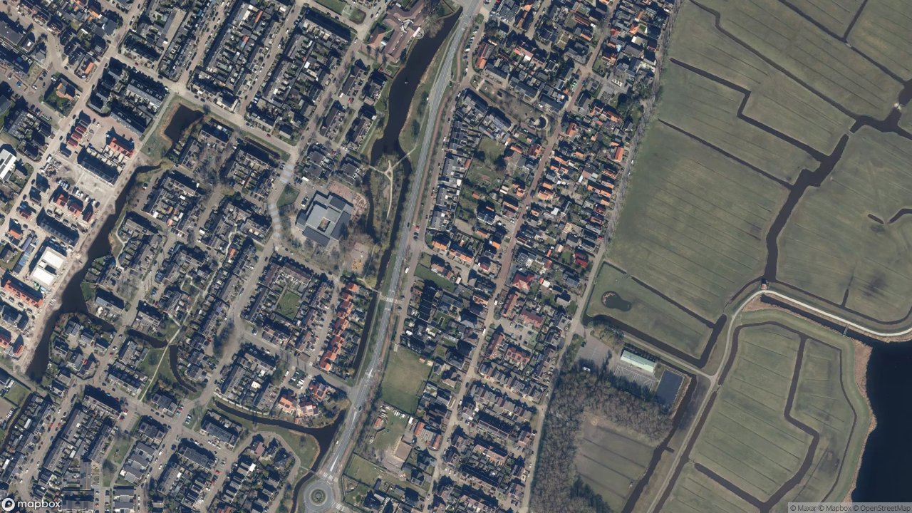 Satellietfoto 1921AW Akersloot