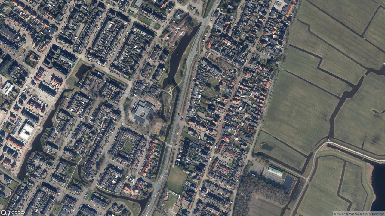 Satellietfoto 1921AX Akersloot