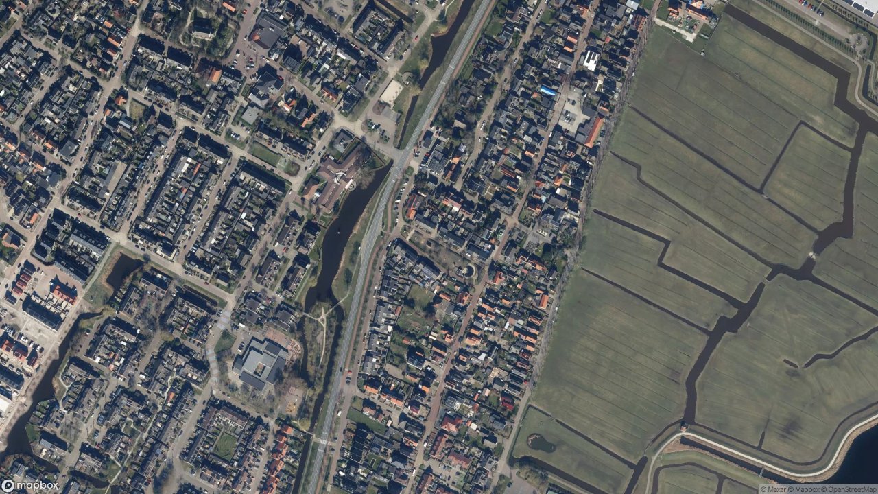 Satellietfoto 1921AZ Akersloot