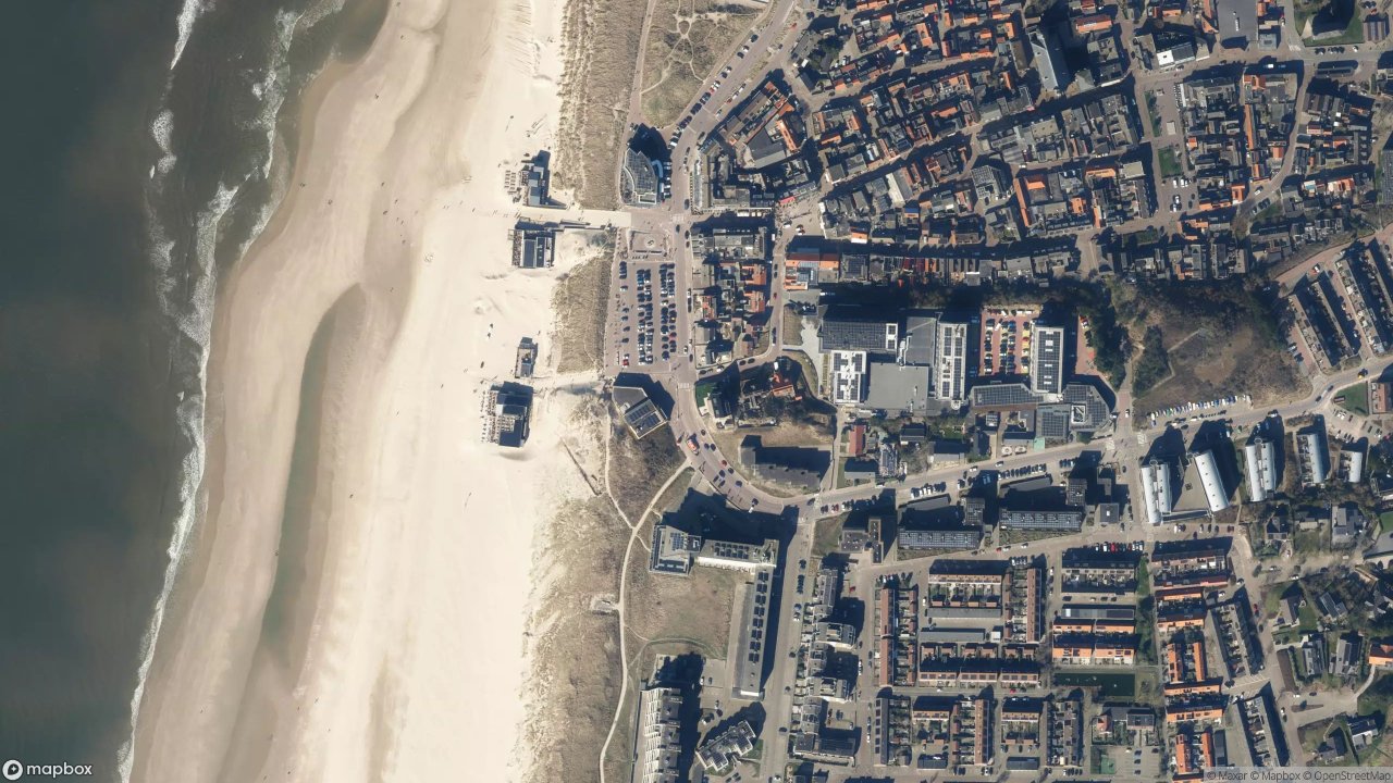 Satellietfoto 1931AA Egmond aan Zee