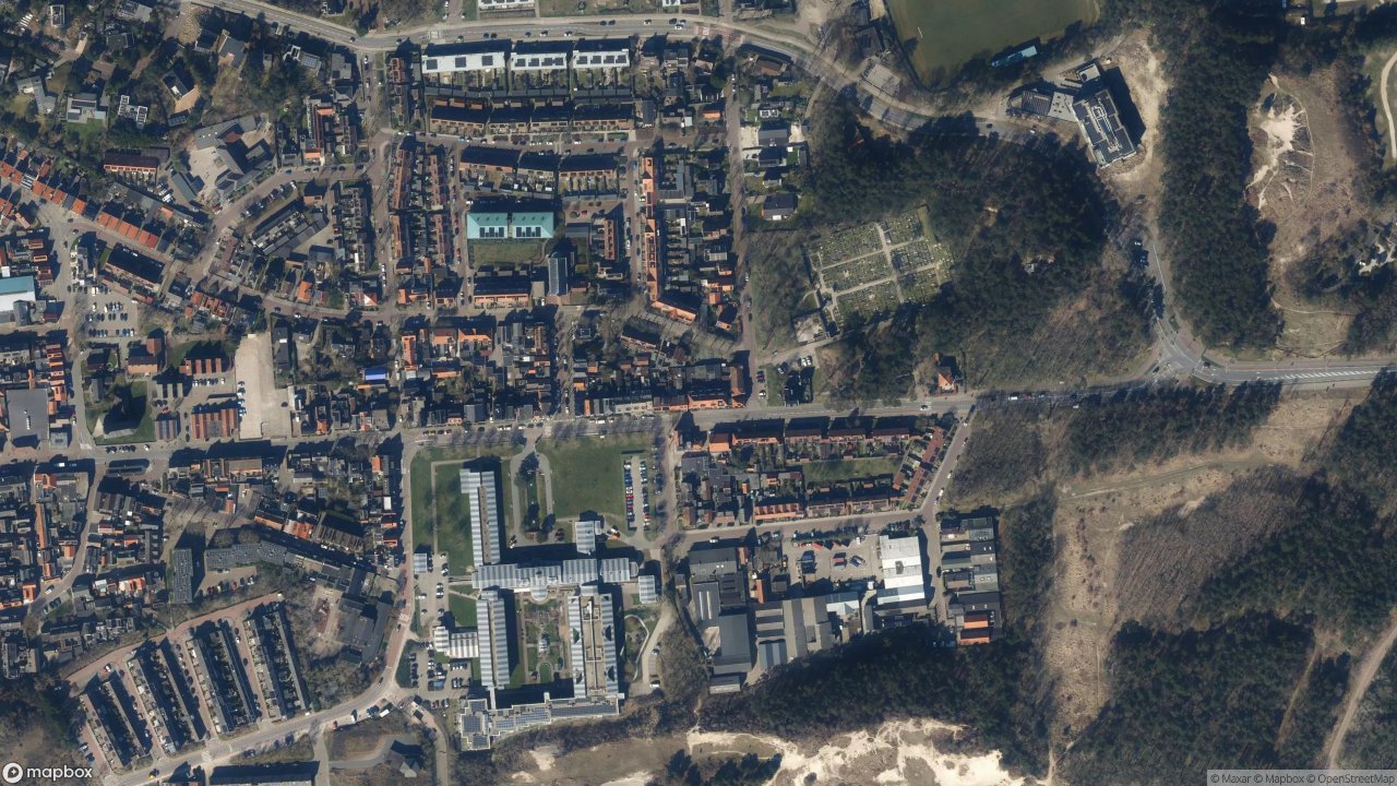 Satellietfoto 1931AL Egmond aan Zee