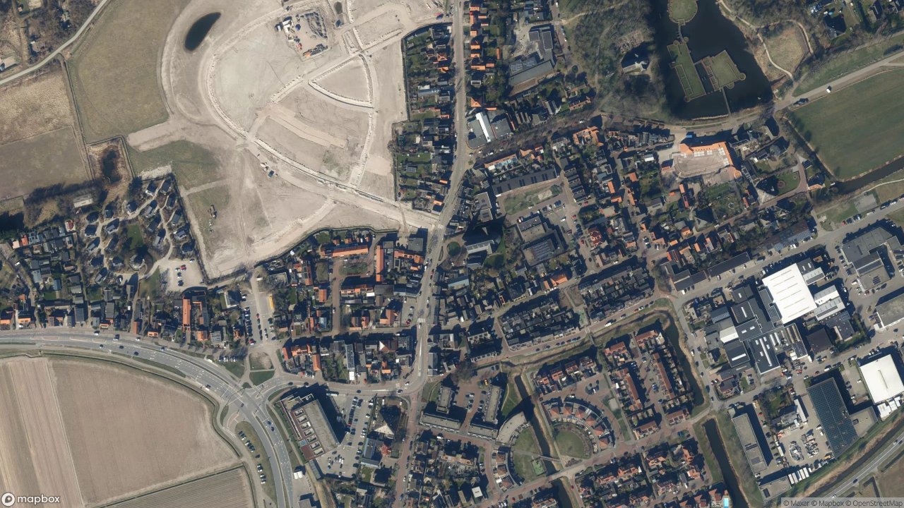 Satellietfoto 1934BD Egmond aan den Hoef