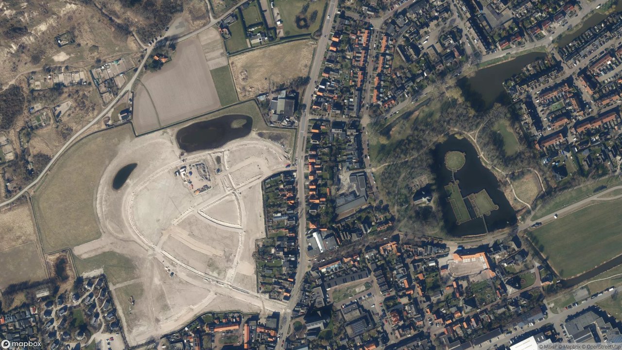 Satellietfoto 1934BE Egmond aan den Hoef