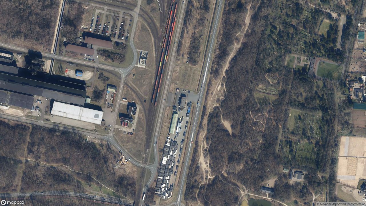 Satellietfoto 1943AD Beverwijk