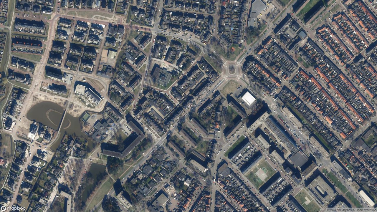 Satellietfoto 1943BR Beverwijk