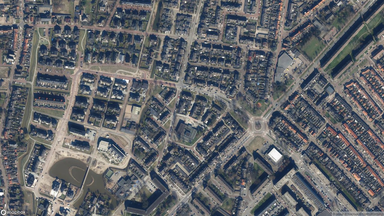 Satellietfoto 1943MB Beverwijk