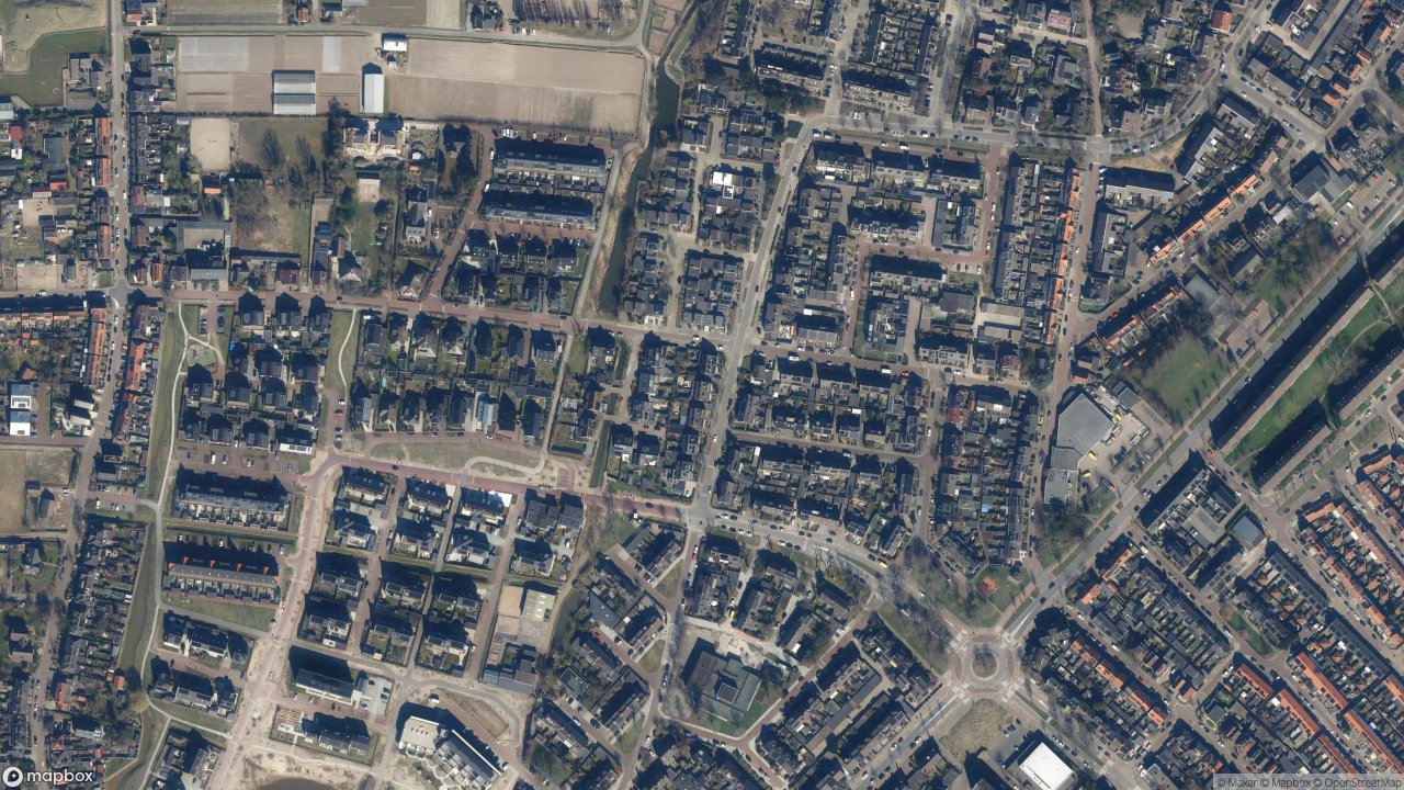 Satellietfoto 1943MP Beverwijk