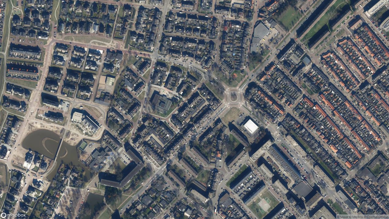 Satellietfoto 1943MS Beverwijk