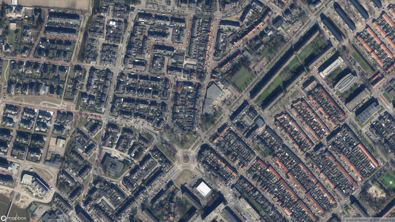 Satellietfoto 1944KW Beverwijk