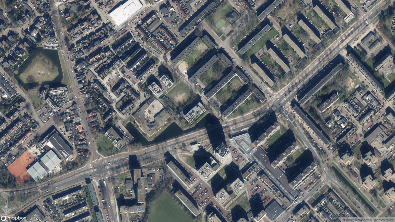 Satellietfoto 1945NE Beverwijk