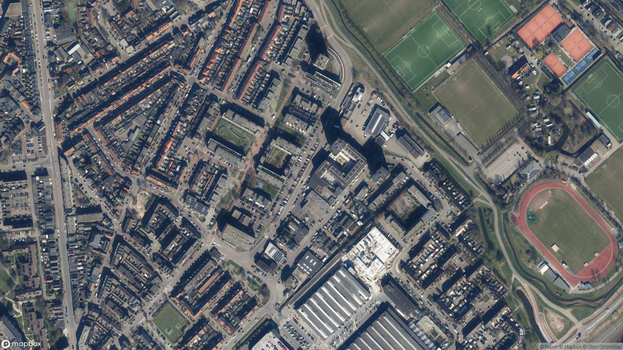 Satellietfoto 1947HL Beverwijk