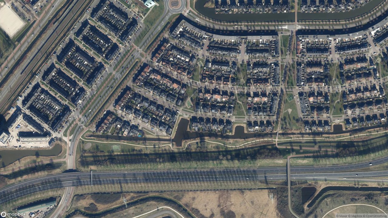 Satellietfoto 1948AC Beverwijk