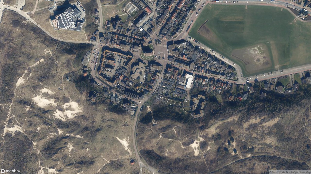 Satellietfoto 1949AW Wijk aan Zee