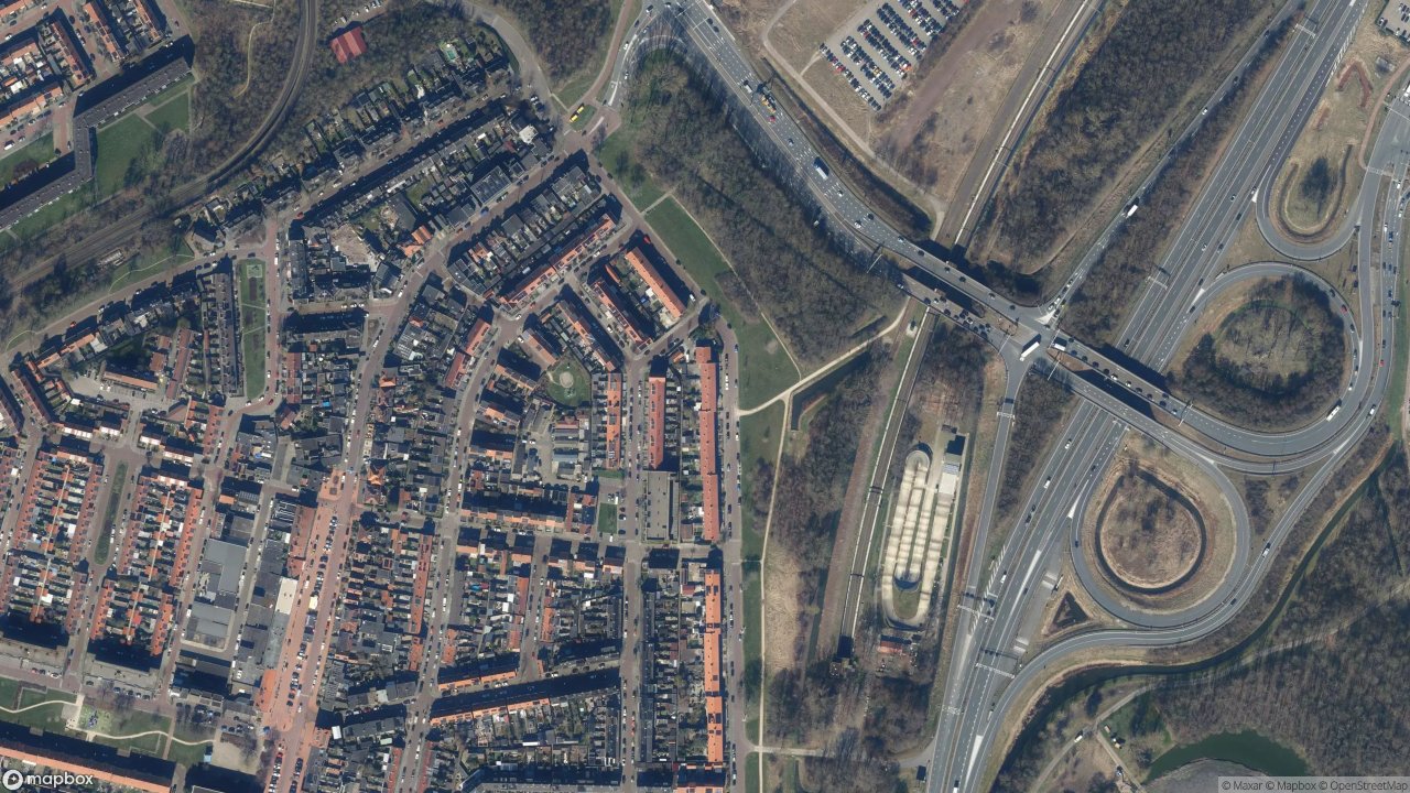 Satellietfoto 1951AB Velsen-Noord