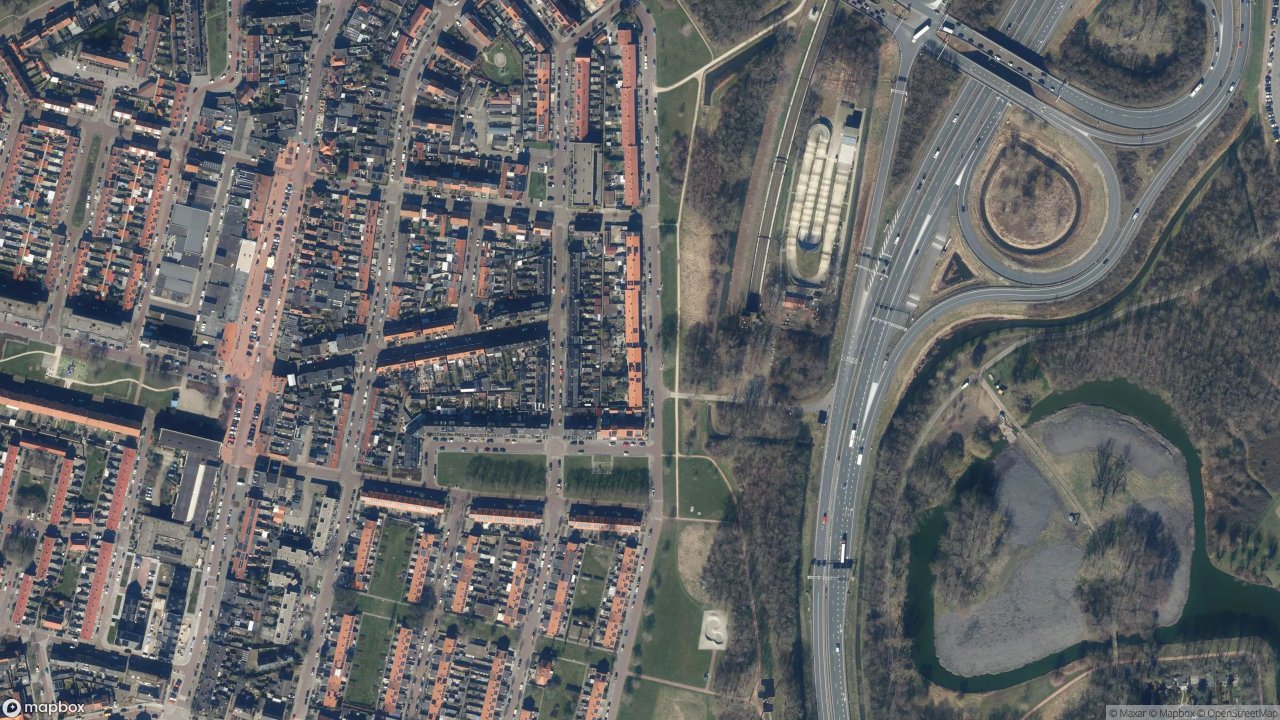 Satellietfoto 1951AE Velsen-Noord