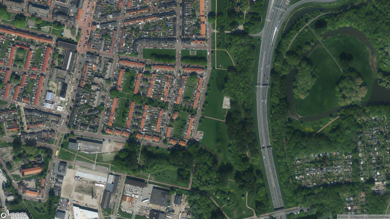 Satellietfoto 1951AG Velsen-Noord